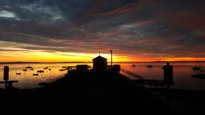 Bayside Maine Sunset